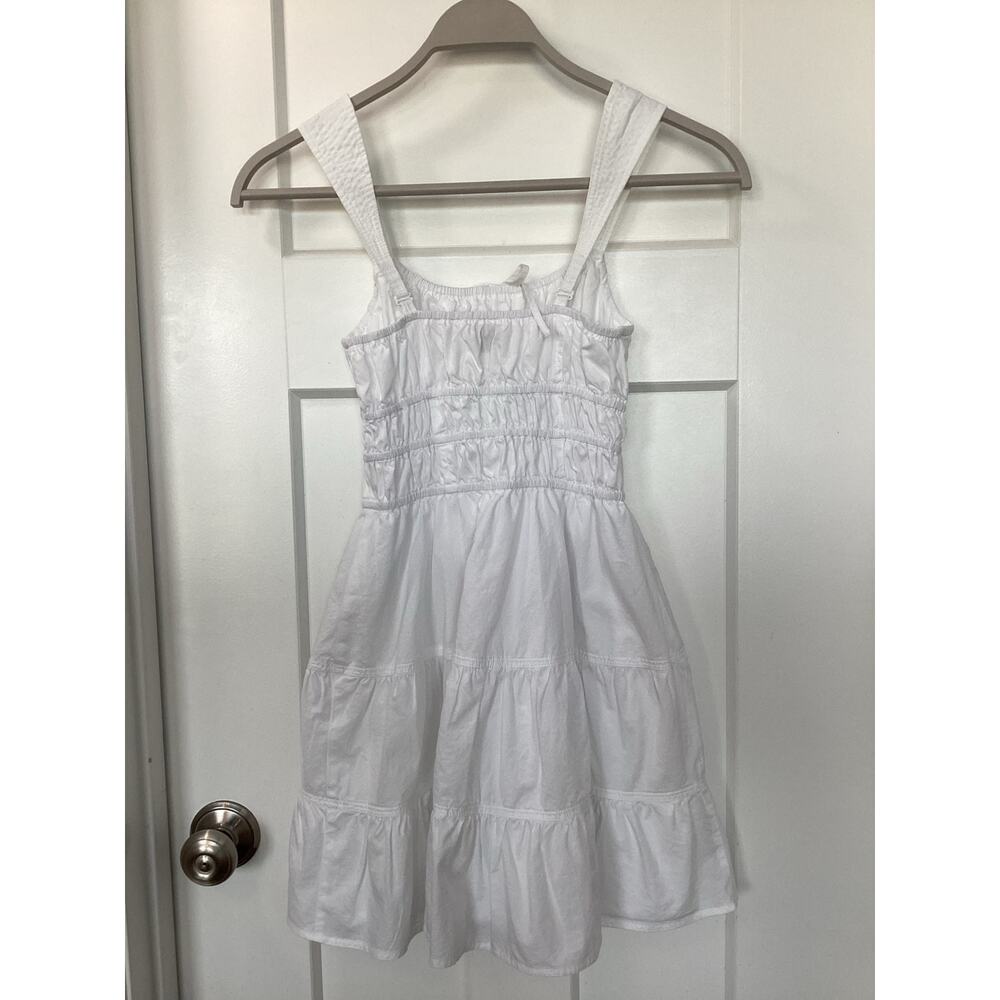 Aritzia Sunday Best Women's Martine Admiral Poplin Mini Dress Bohemian White 2XS - Picture 7 of 16